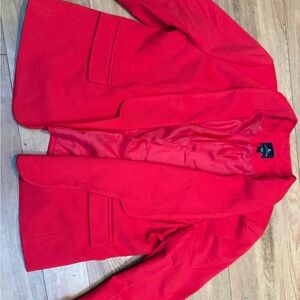 Jules & Leopold Vibrant Red Jacket Blazer